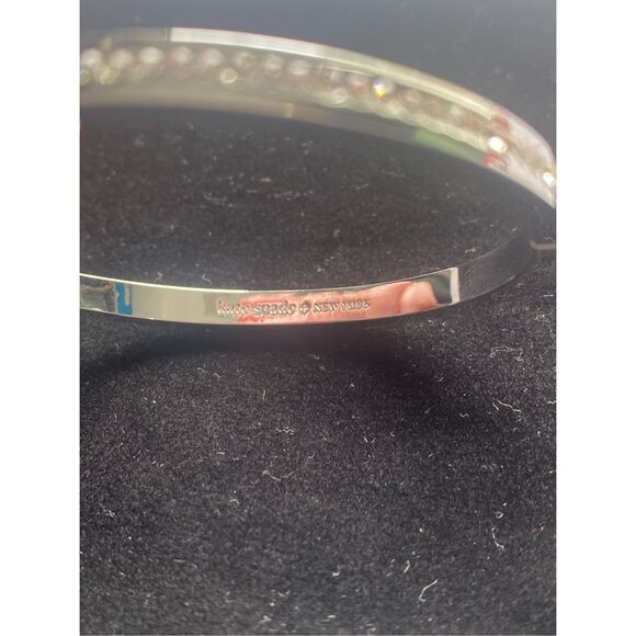 Kate Spade silver bangle bracelet - Picture 6 of 8